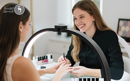 مونولایت نیم‌دایره وارداتی؛ نور حرفه‌ای برای زیبایی، تولید محتوا و خدمات تخصصی